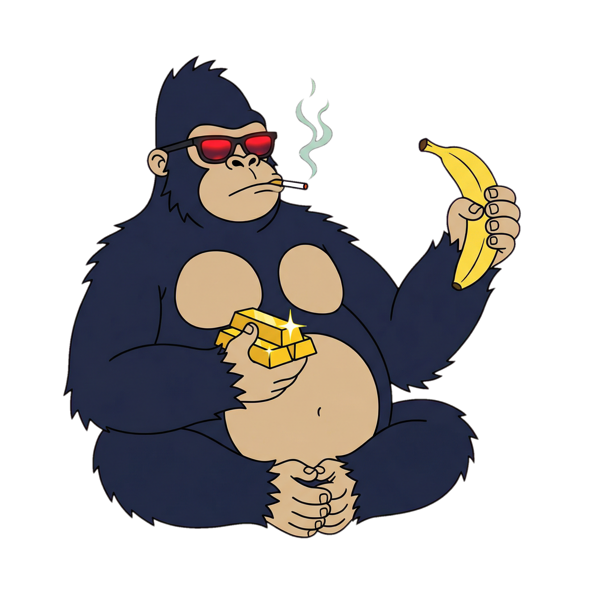 GOLDAMKONGO Gorilla